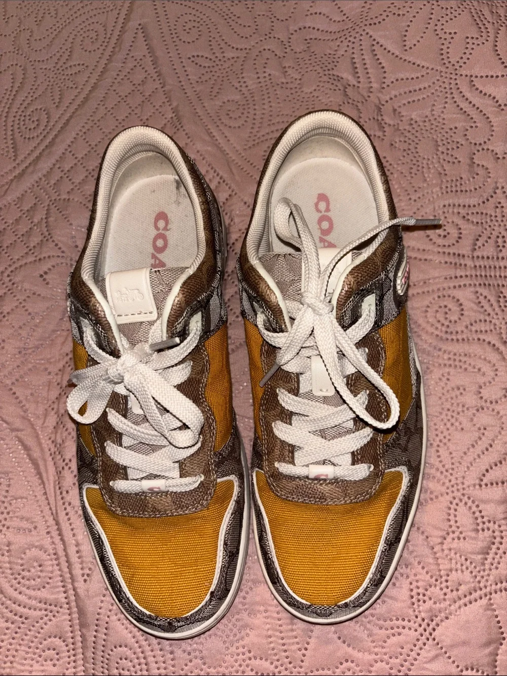 Coach sneakers featuring